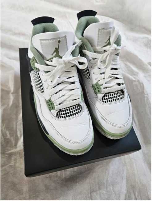 nowy Jordan 4 Retro Seafoam Moda rozmiar.43