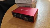 Focusrite Scarlett solo jak nowy interfejs audio
