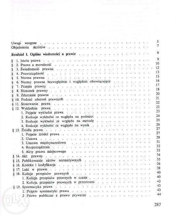 W. Siuda „Elementy prawa dla ekonomistów”