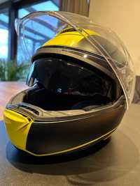 Kask motocyklowy SCHUBERTH C4 Fluo Yellow M + intercom + pilot