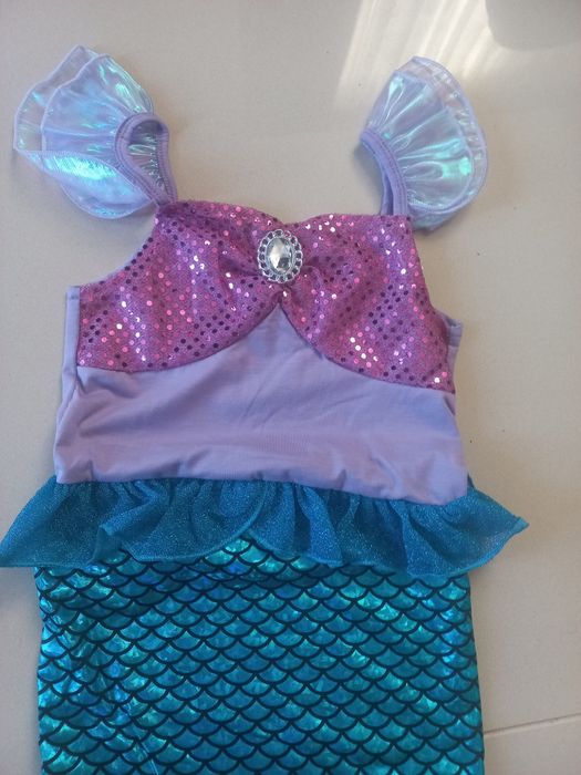 Sukienka księżniczka morskia strój syrenki przebranie na bal choinkę
