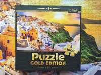 Puzzle Trefl 1000 elementów Gold Edition Santorini Grecja