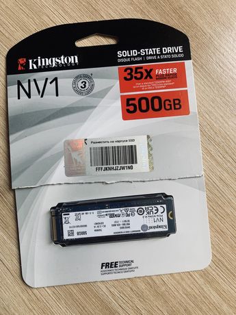 SSD Kingston NV1 500GB NVMe M.2 2280 PCIe 3.0 x4 (500G)