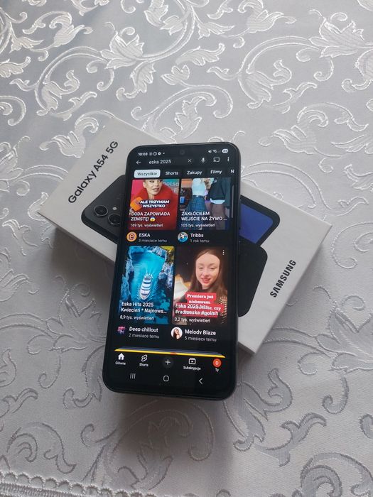 Samsung Galaxy a54 5G idealny 128 GB Dual sim