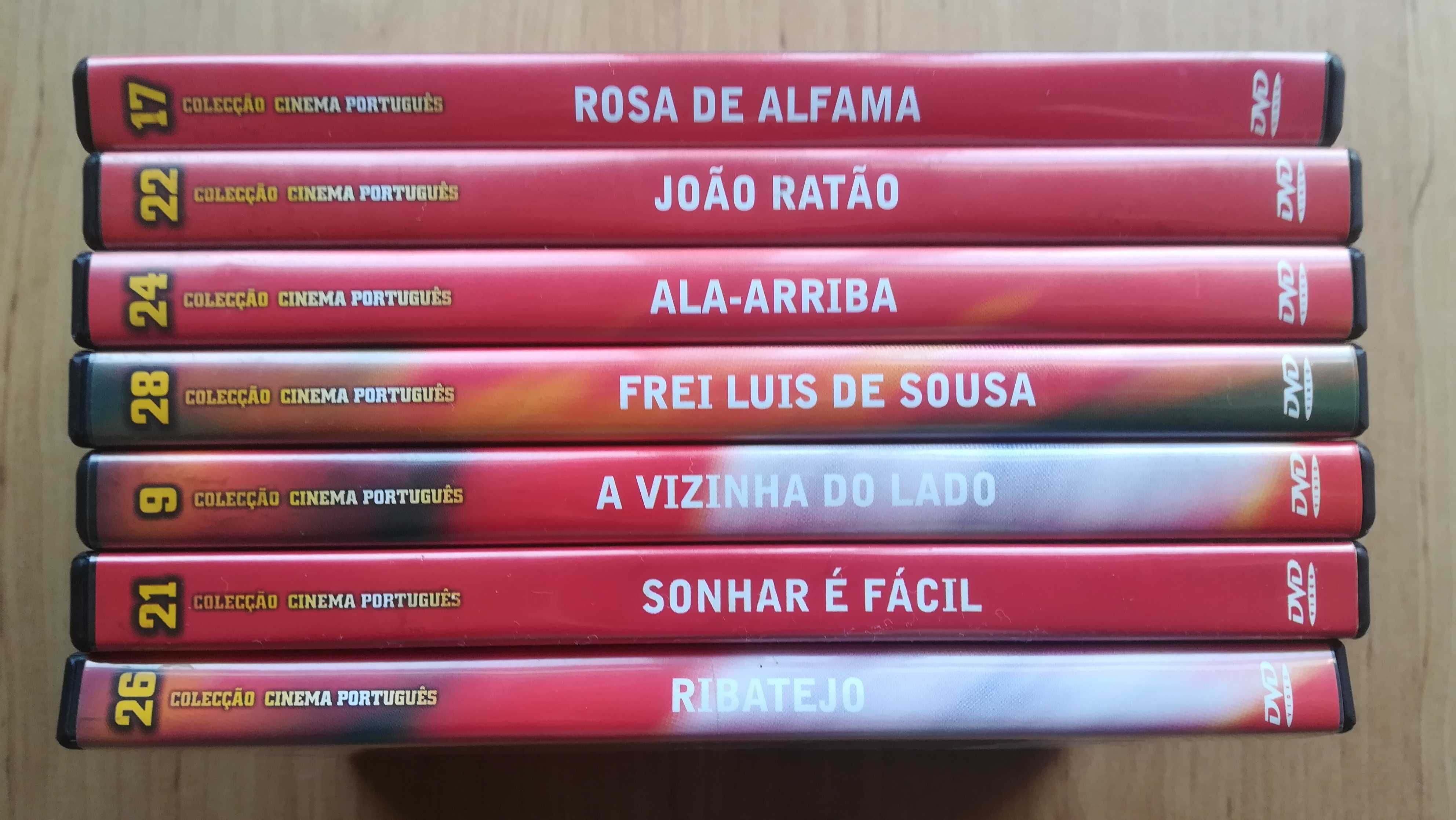 sete DVD filmes antigos portugueses todos por 7€
