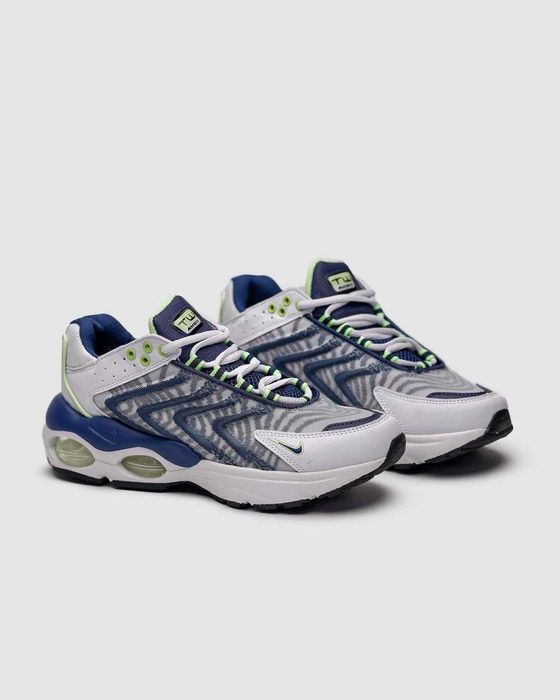 Чоловічі кросівки  Nike TW білий з сірим синім C-01096 ХІТ