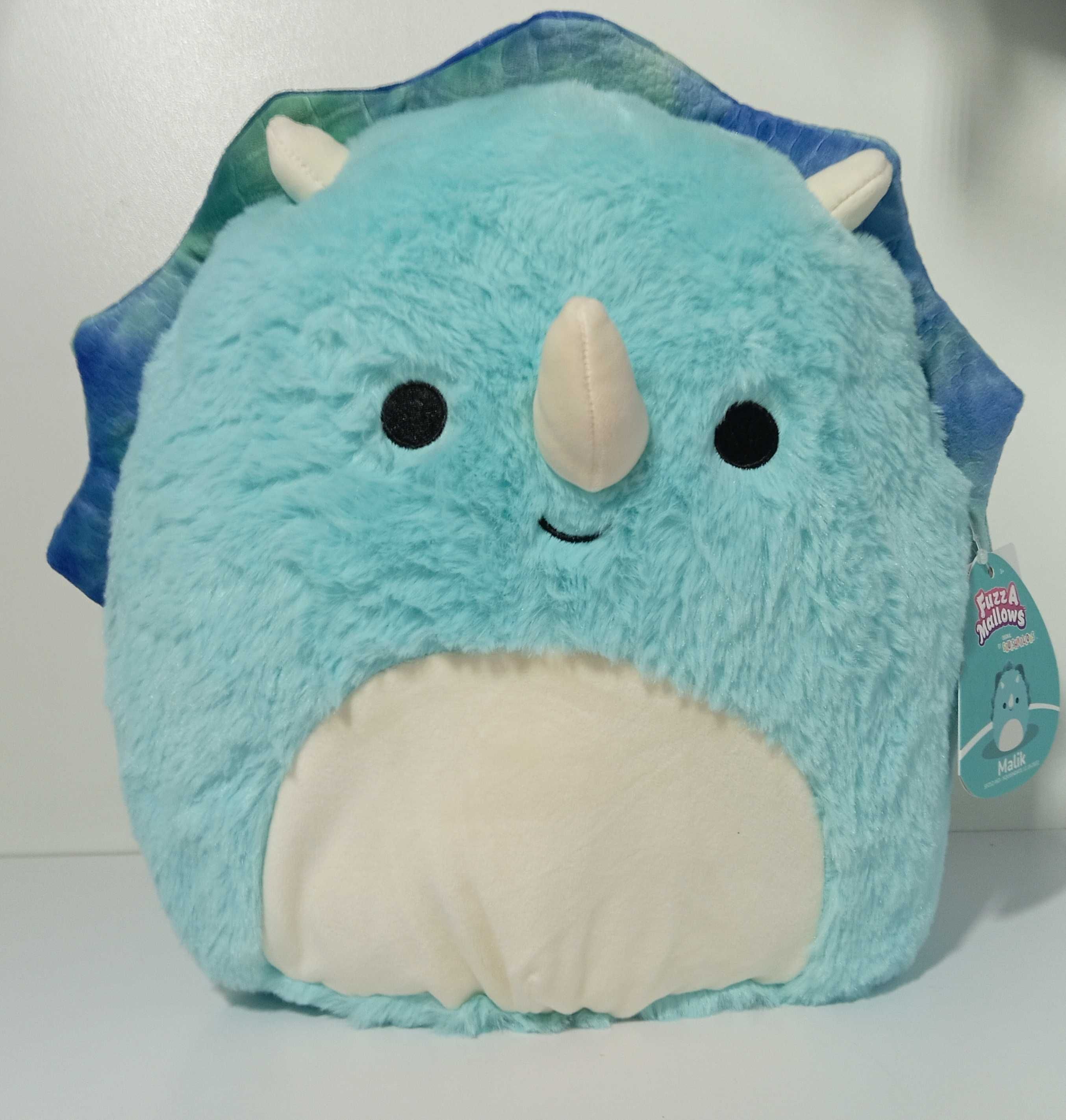 SQUISHMALLOWS Fuzzamallow  pluszak, 30 cm dinozaur