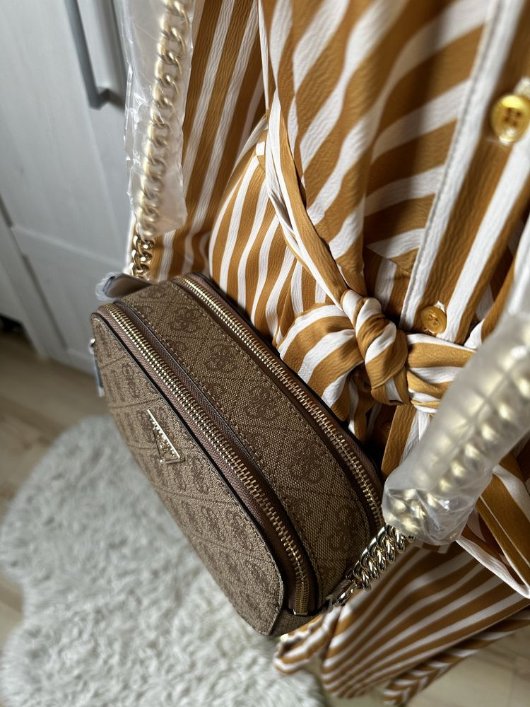 Guess monogram listonoszka torebka na ramoę