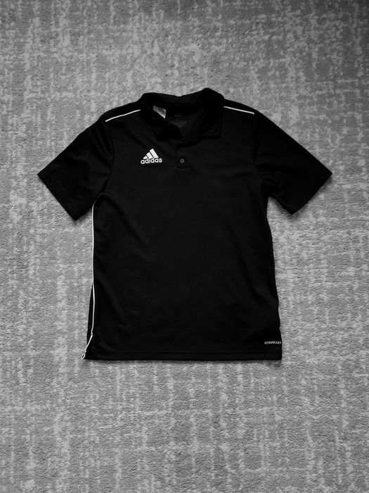 Czarna koszulka typu polo adidas 13/14 lat 164