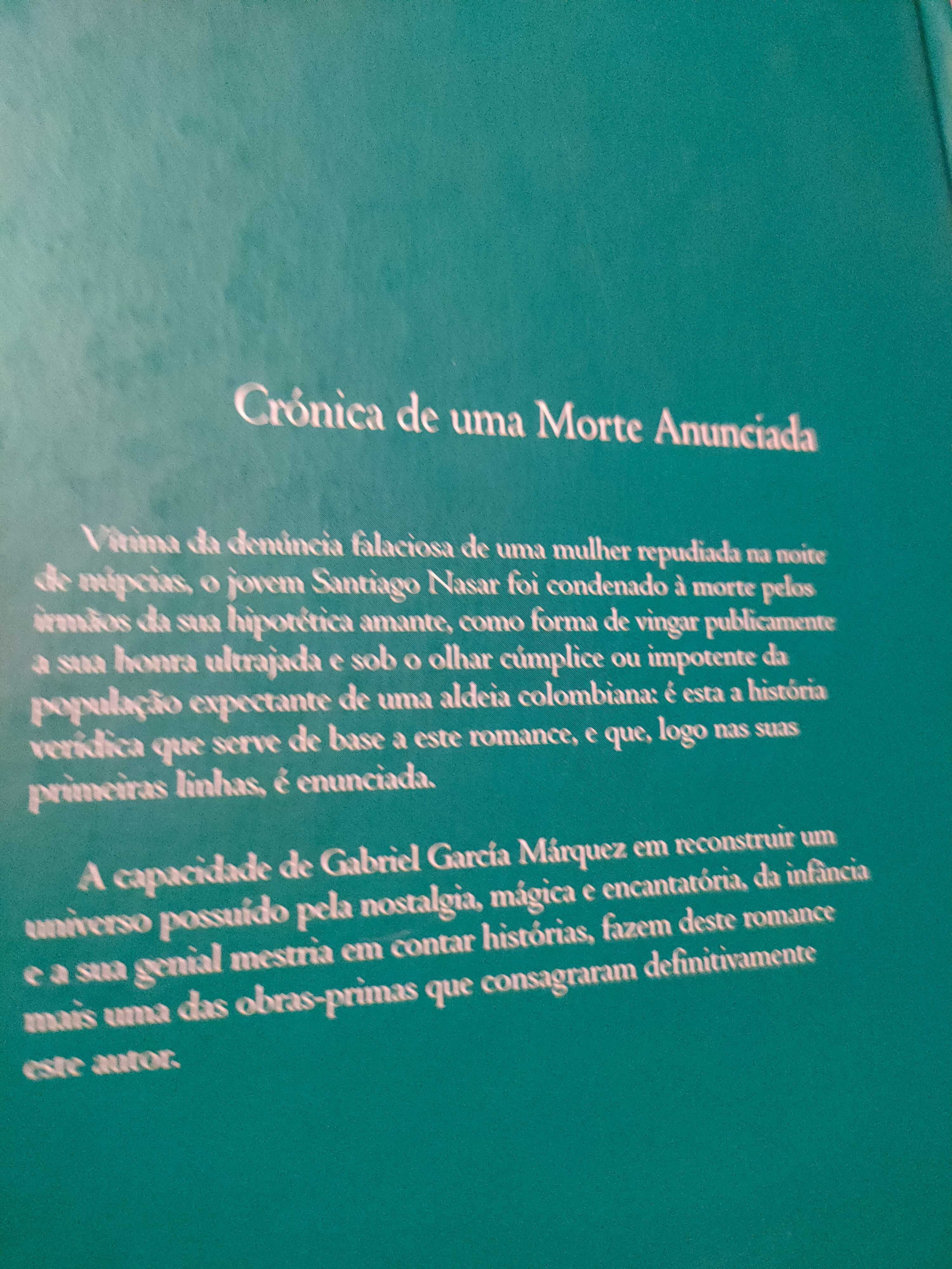 Livros Crónica de uma morte anunciada de Gabriel Garcia Márquez