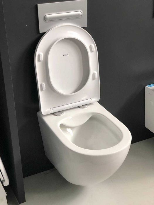 Підвісні унітази по супер ціні DEVIT IMPRESE VENTA безобідкові торнадо