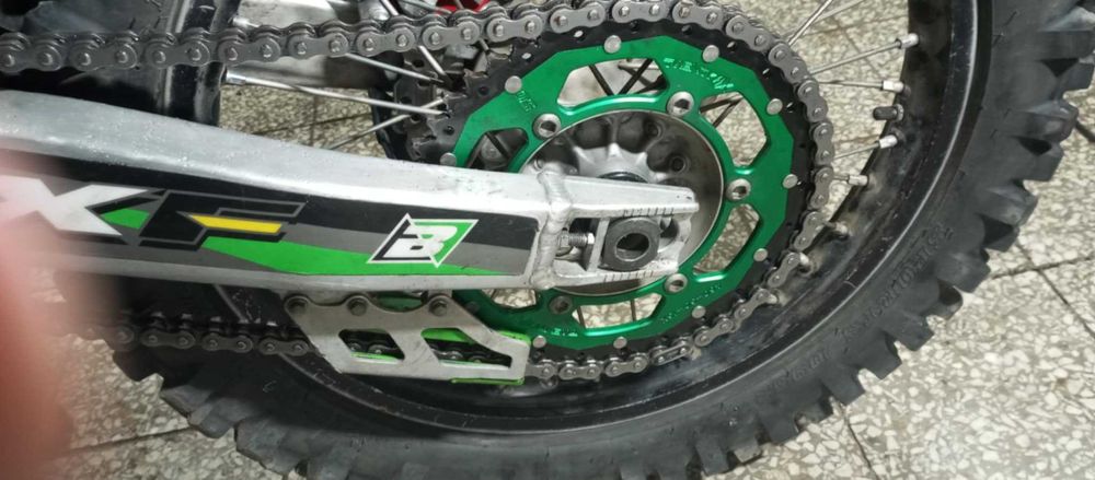 Kawasaki kxf 250 podwójny wtrysk