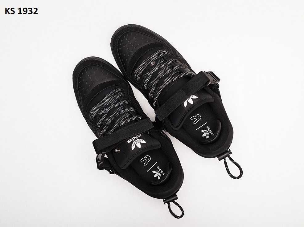 Кросівки Bad Bunny x Adidas Forum Low Black. АРТ: KS 1932
