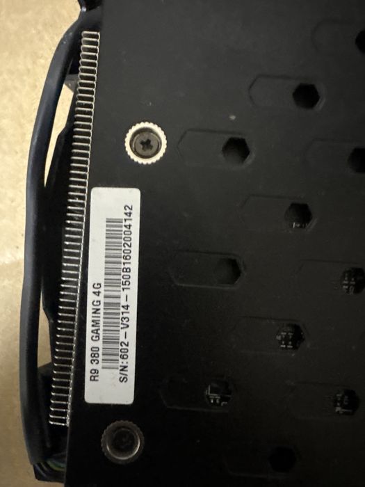 Відеокарта R9 380 4 GB — повністю обслужена, перевірена