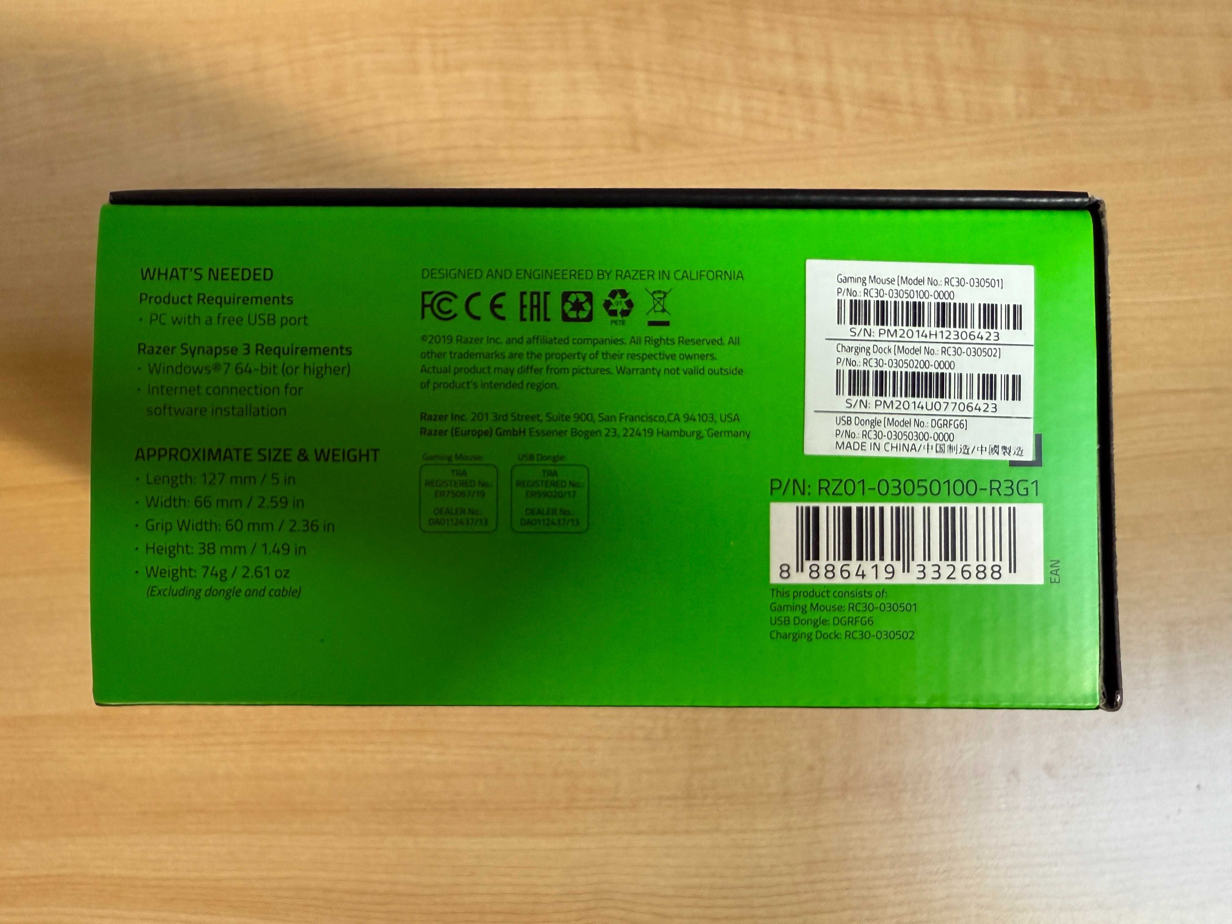 Mysz Razer Viper Ultimate & Mouse Dock