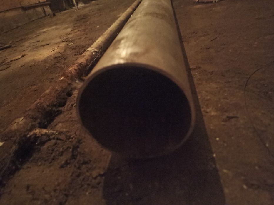 Труба нержавіюча 100 мм, 4 шт.,довжина 7 метрів,