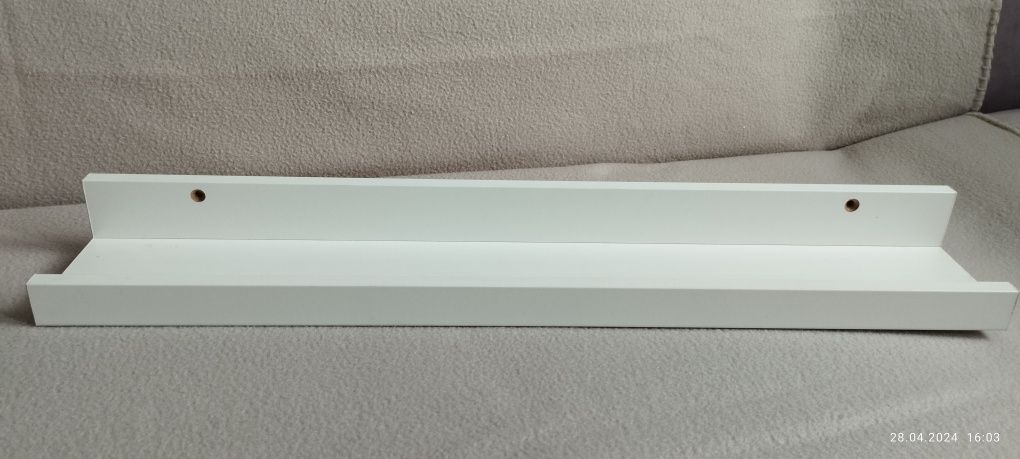 IKEA Ribba - półka biała 55cm