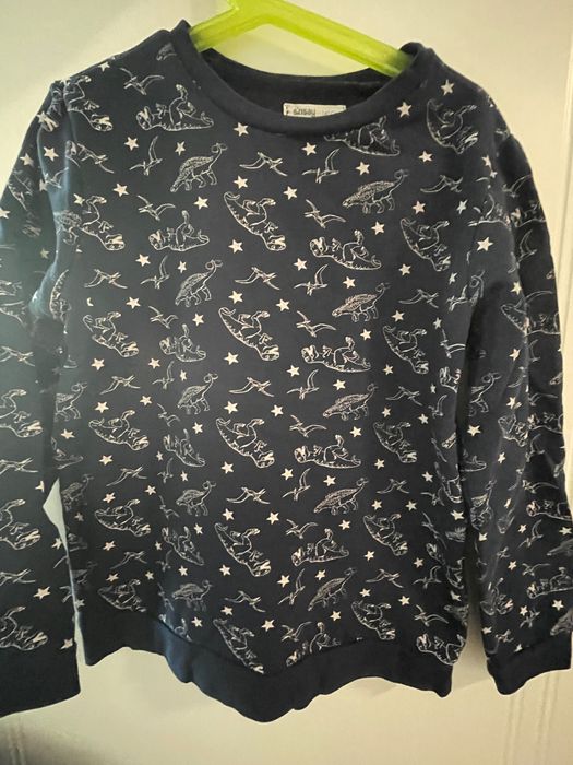 Bluzy dla chłopców / bliźniaków 140 Dinozaury