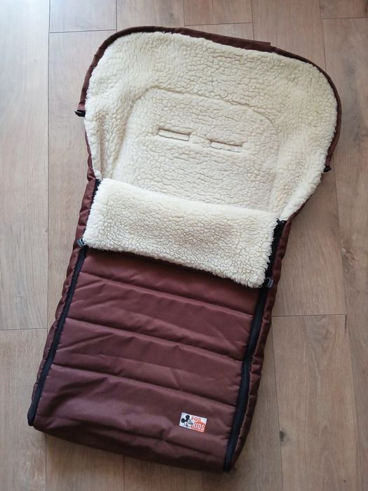 Комплект конверт-чохол і муфти ForKids Міні чохол на овчині в коляску