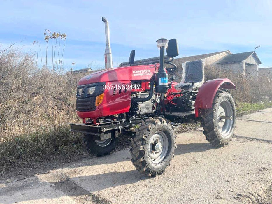 Мінітрактор Кентавр 240 BP Триточкова навіска ВОМ Доставка БЕЗКОШТОВНА