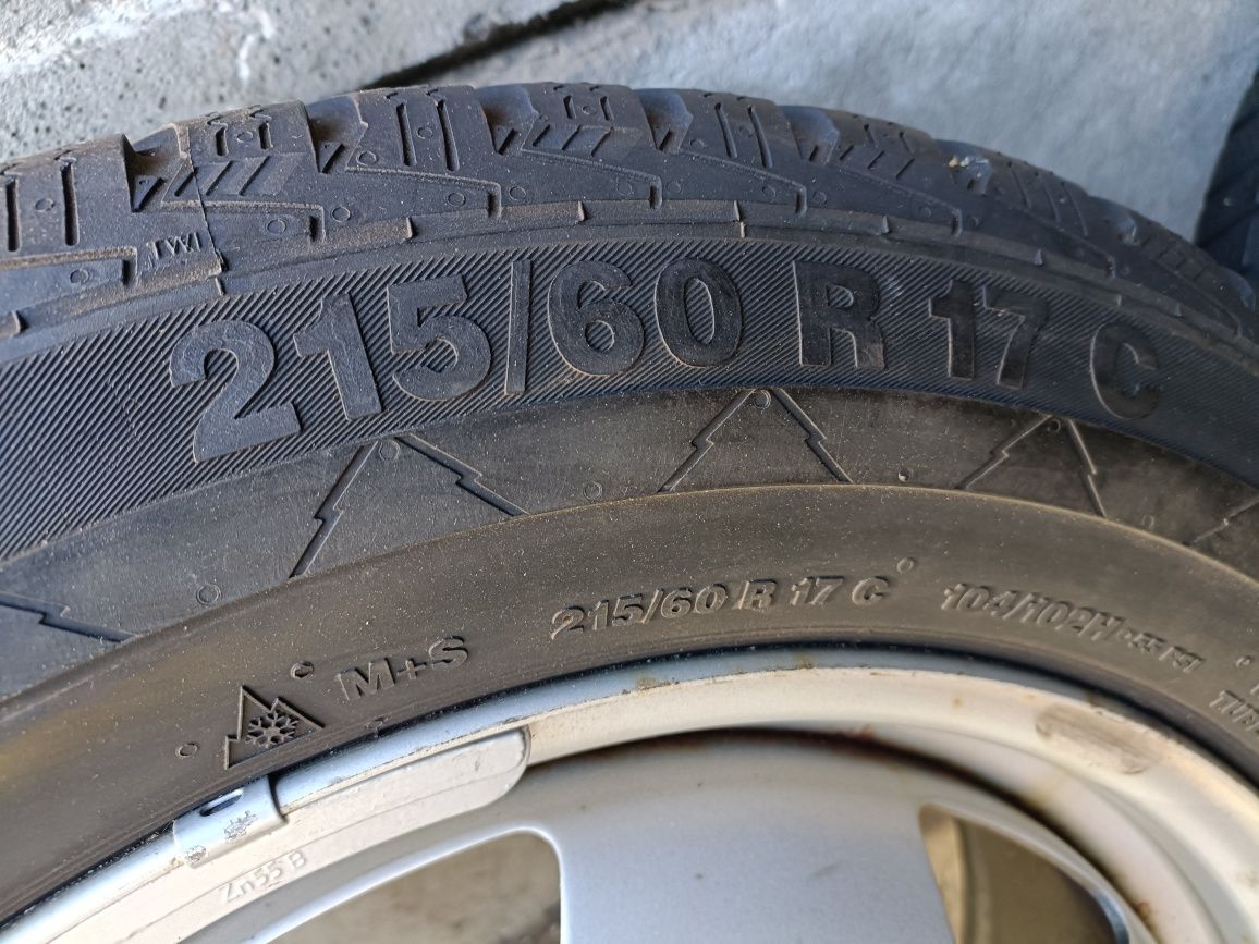 Koła zimowe VW T5 t6 17 cali 5x120 7h0.601027b komplet