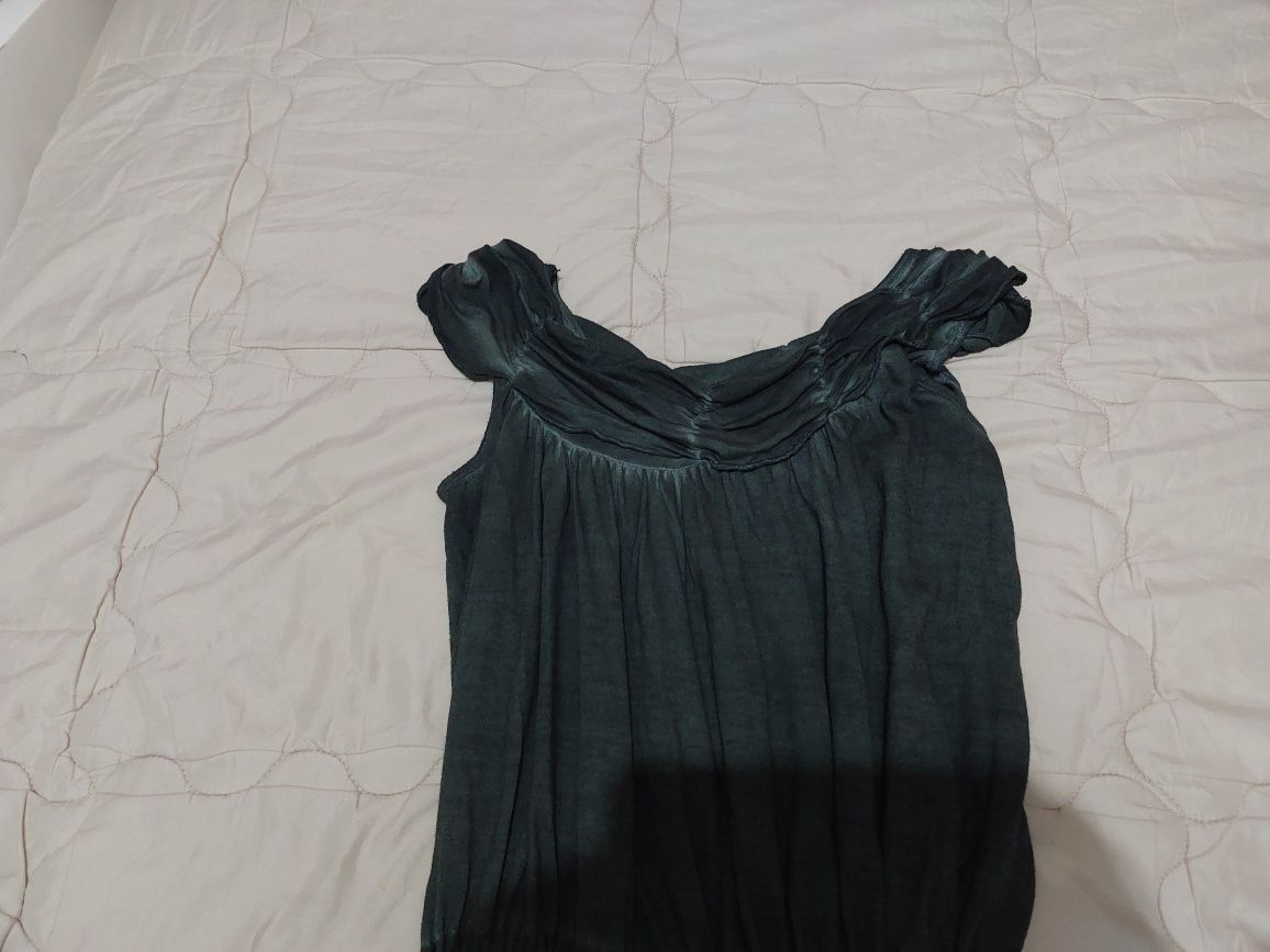 Vestido novo pintado à Mão