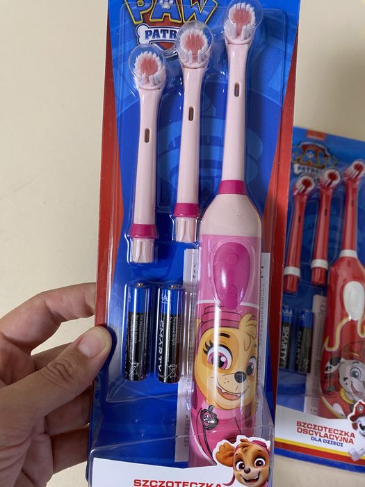 Дитяча електрична зубна щітка Щенячий патруль