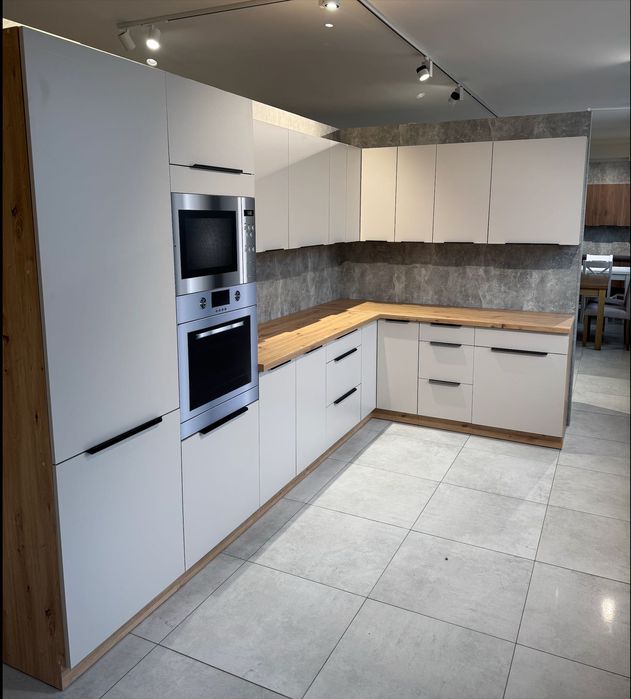 Meble kuchenne, zestaw mebli kuchennych, kuchnia KASZMIR/dąb SALVA.