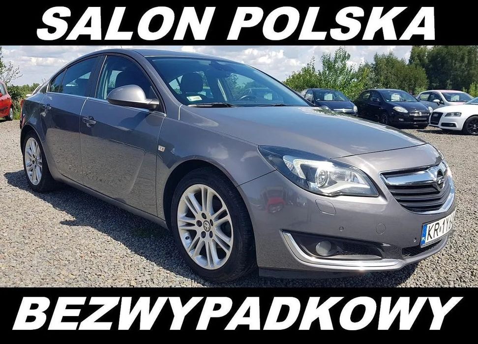 Opel Insignia 2.0 CDTI 170KM Salon Polska ROK GWARANCJI Super Stan Bezwypadkowy