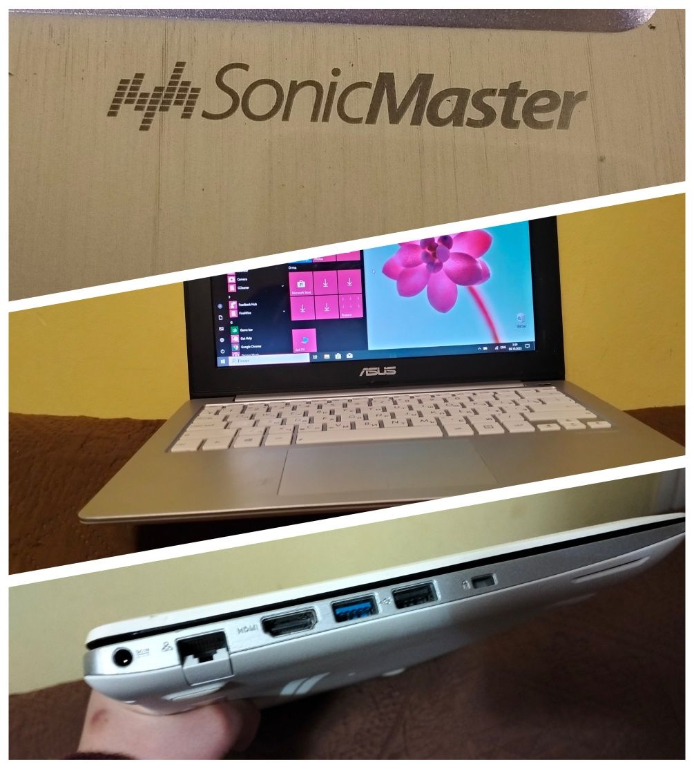 ASUS Тонкий НЕТБУК 11,6" (12")  ЗВУК 3D якісний SONICmaster USB 3,0
