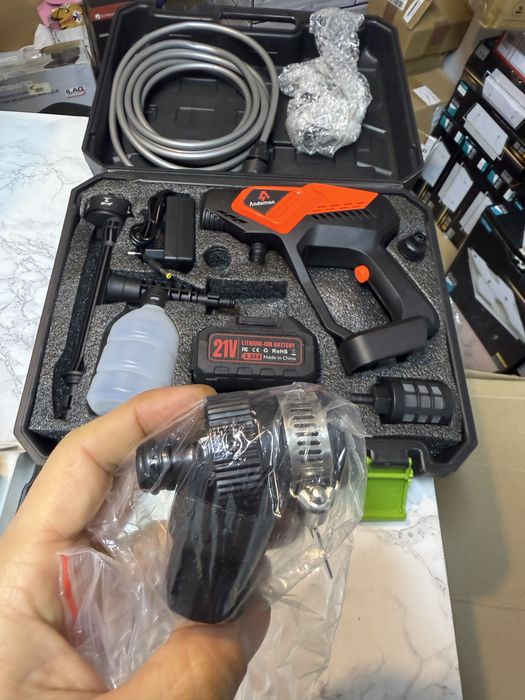 Акумуляторна мийка високого тиску andeman st18