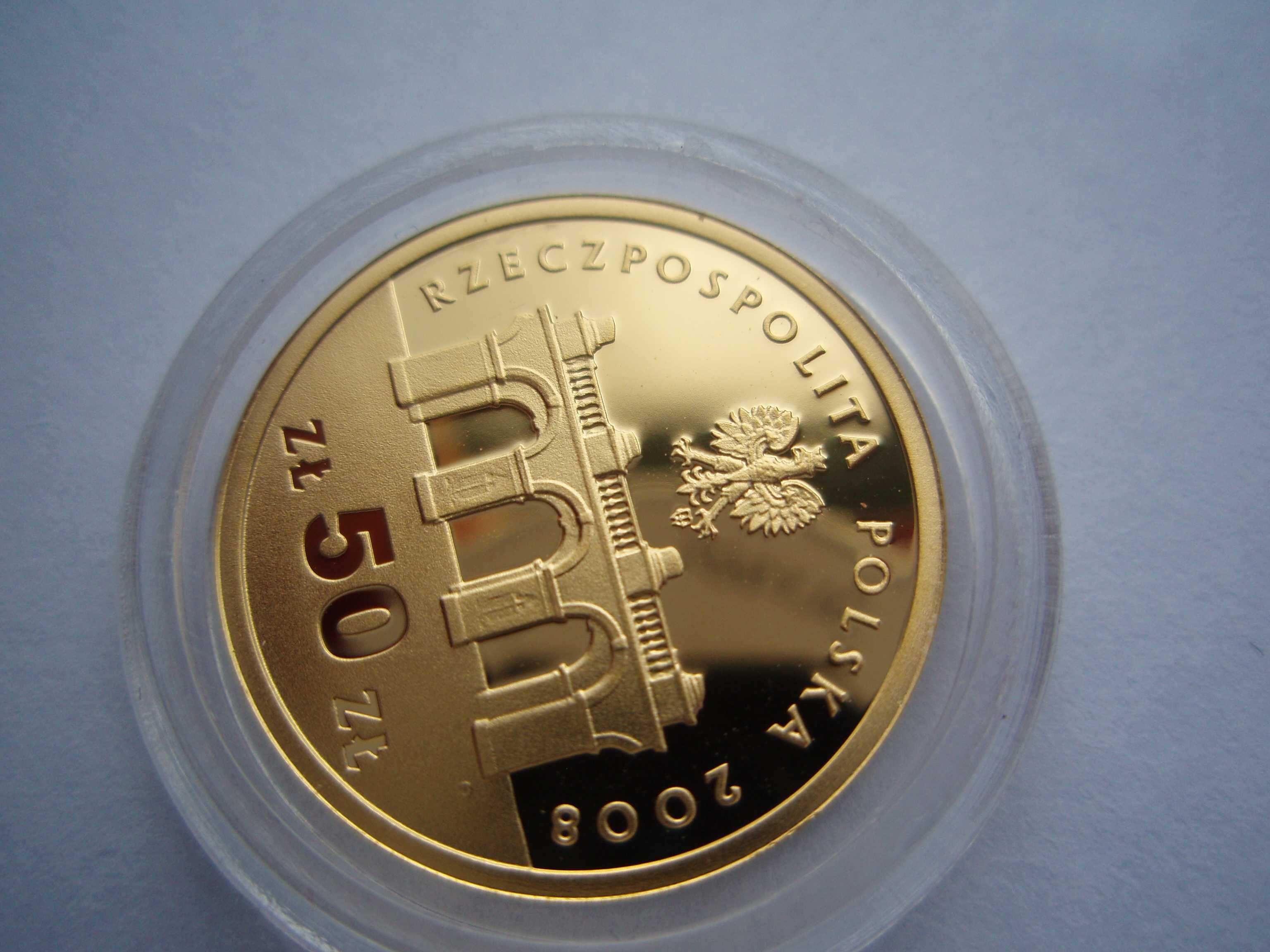 50 złotych 2008 90-ta rocznica odzyskania niepodległości Au