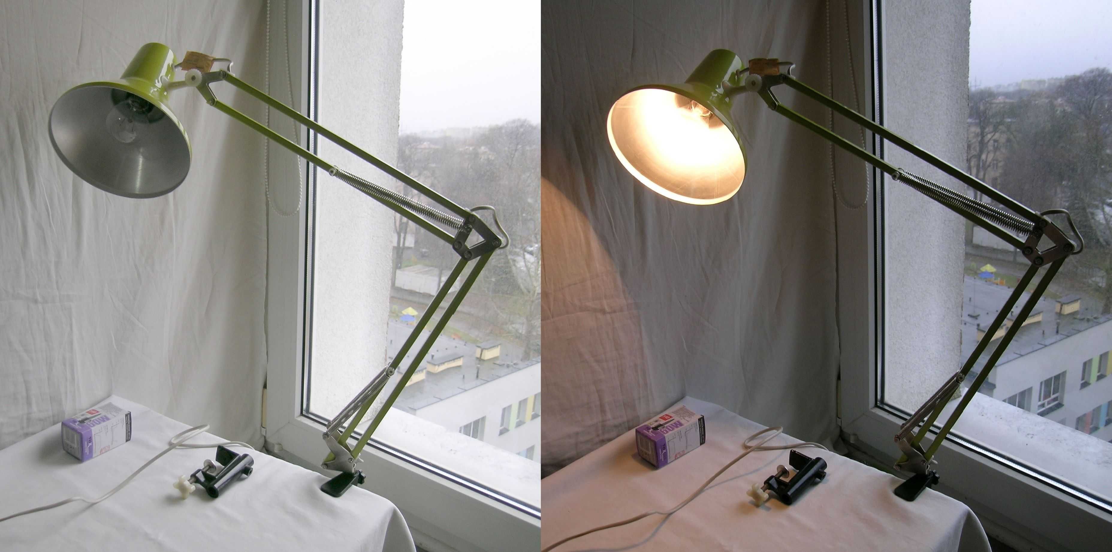 Lampa uniwersalna z PRL