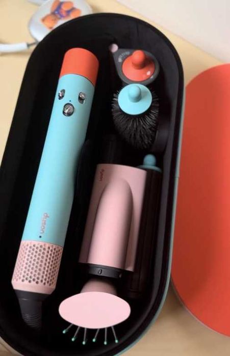 Suszarko-lokówka DYSON Airwrap I.D Straight+Wavy Platyna-topaz 1300 W