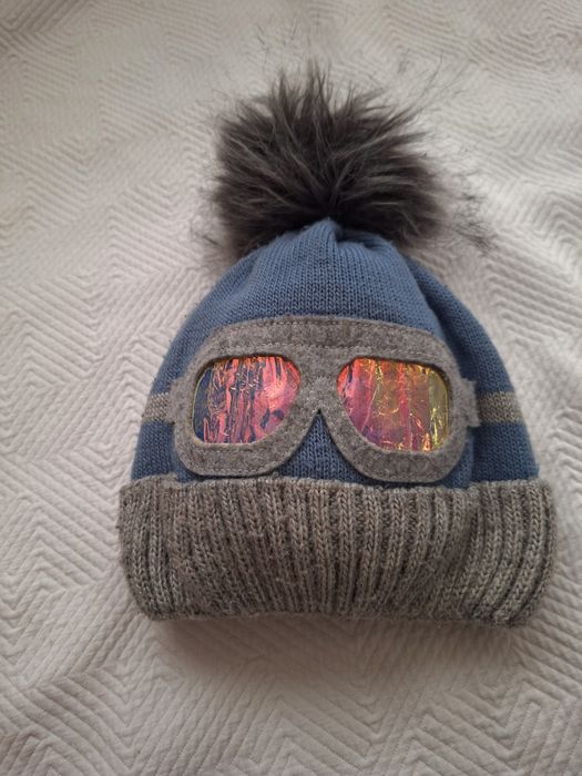 Зимняя детская теплая шапка Lex 50-51