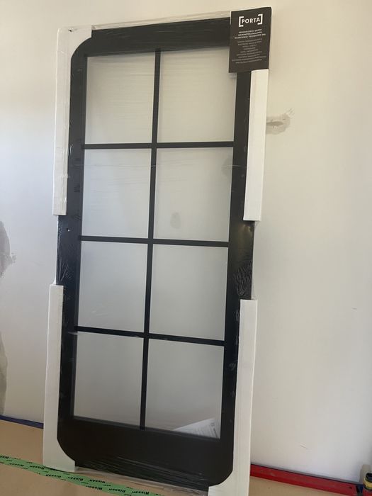 Drzwi wewnetrzne Porta Verte Home czarny mat