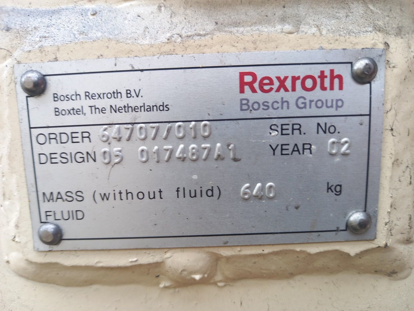 Stacja hydrauliczna Rexroth