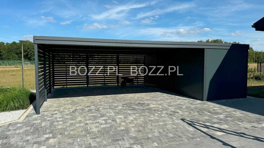 Wiata garażowa / samochodowa / carport / producent