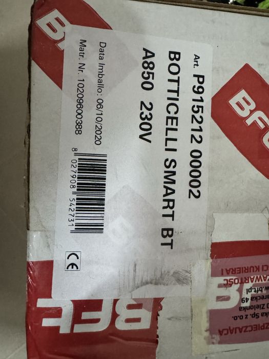 Naped bramy garazowej BFT