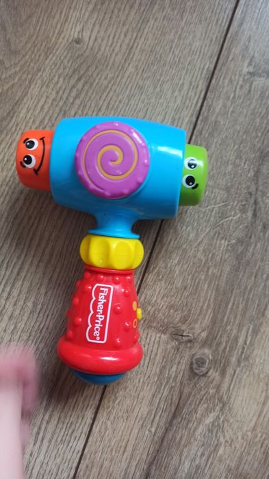Fisher price młotek wieża z kuleczkami