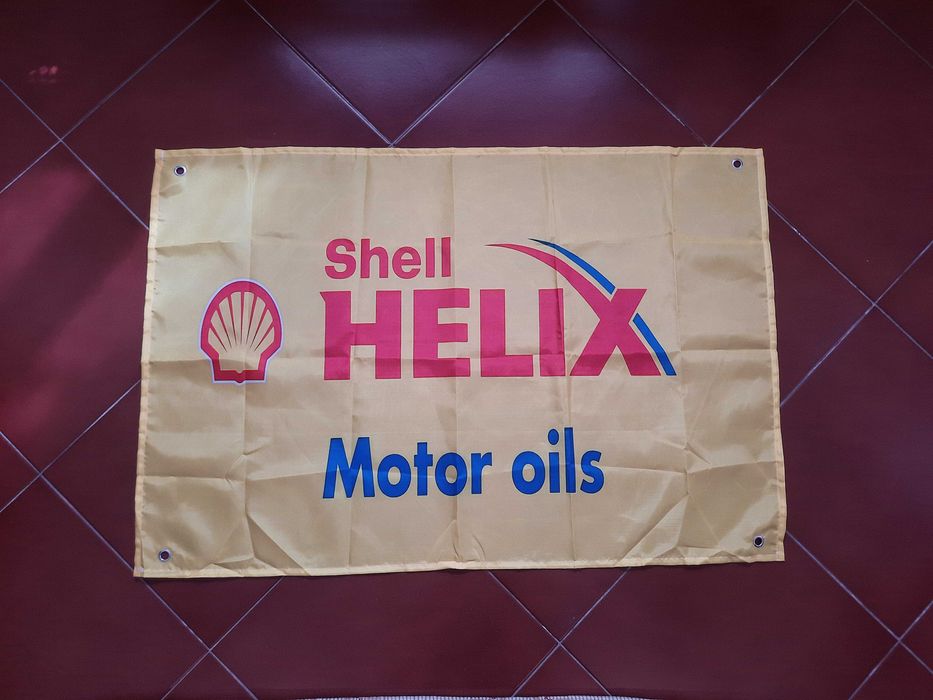 Bandeira Publicitária Pneus Shell