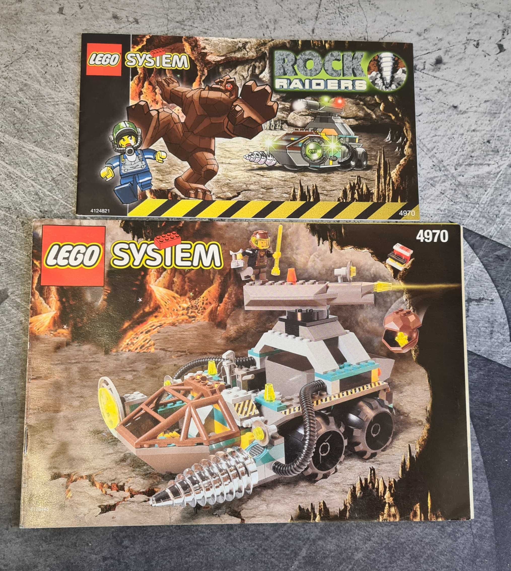 Lego 4970 Rock Riders Chrome Crusher Superświder retro komiks