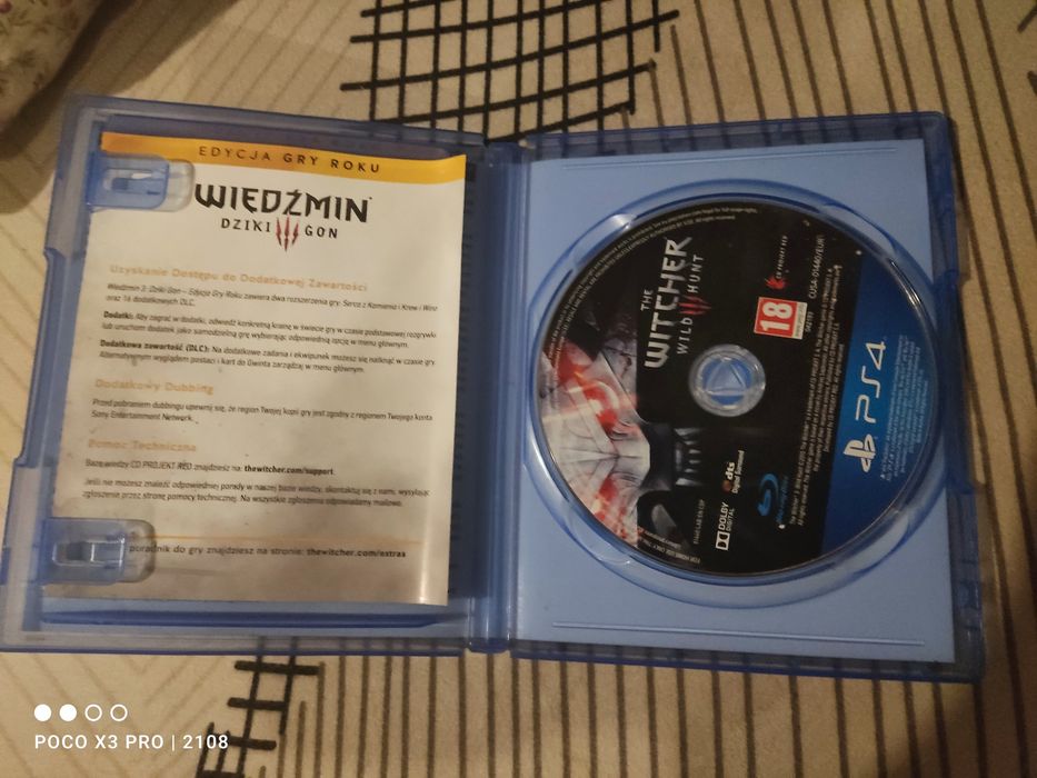 wiedzmin 3 dziki gon edycja gry roku na PlayStation 4
