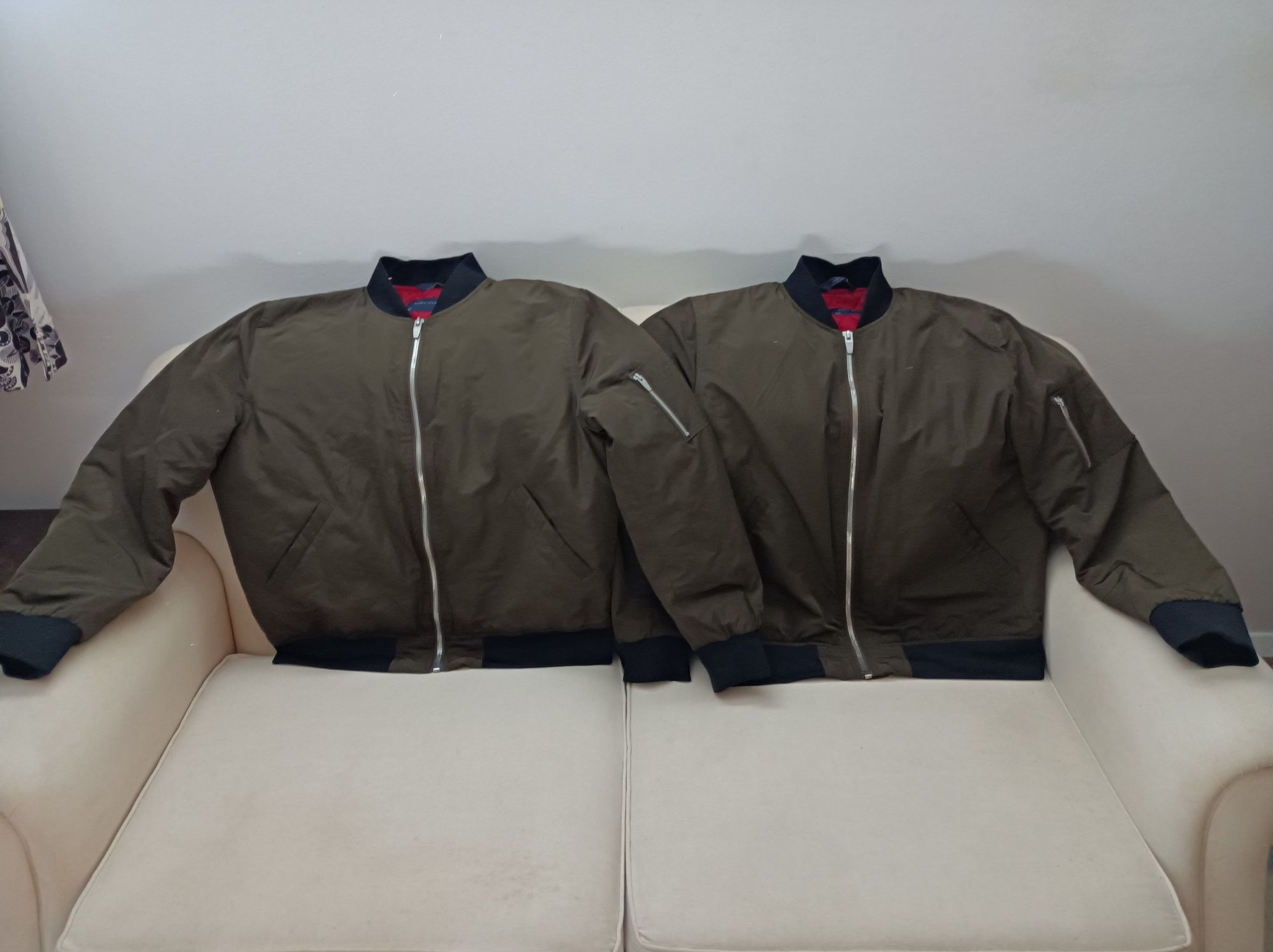 Dois Bomber Zara L/XL como  novos