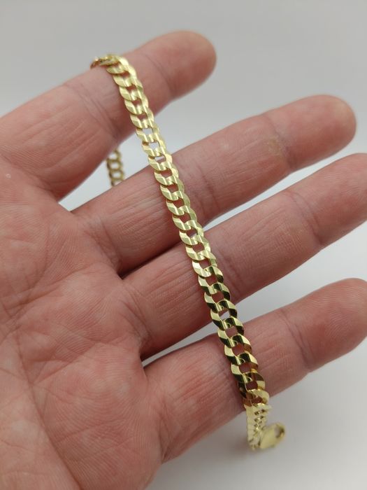 Złota Bransoletka 22cm Pr.585 14K