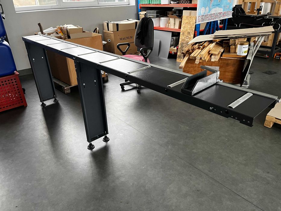 Stół rolkowy podawczy do piły - Podajnik K-3000 - 2x - NOWE