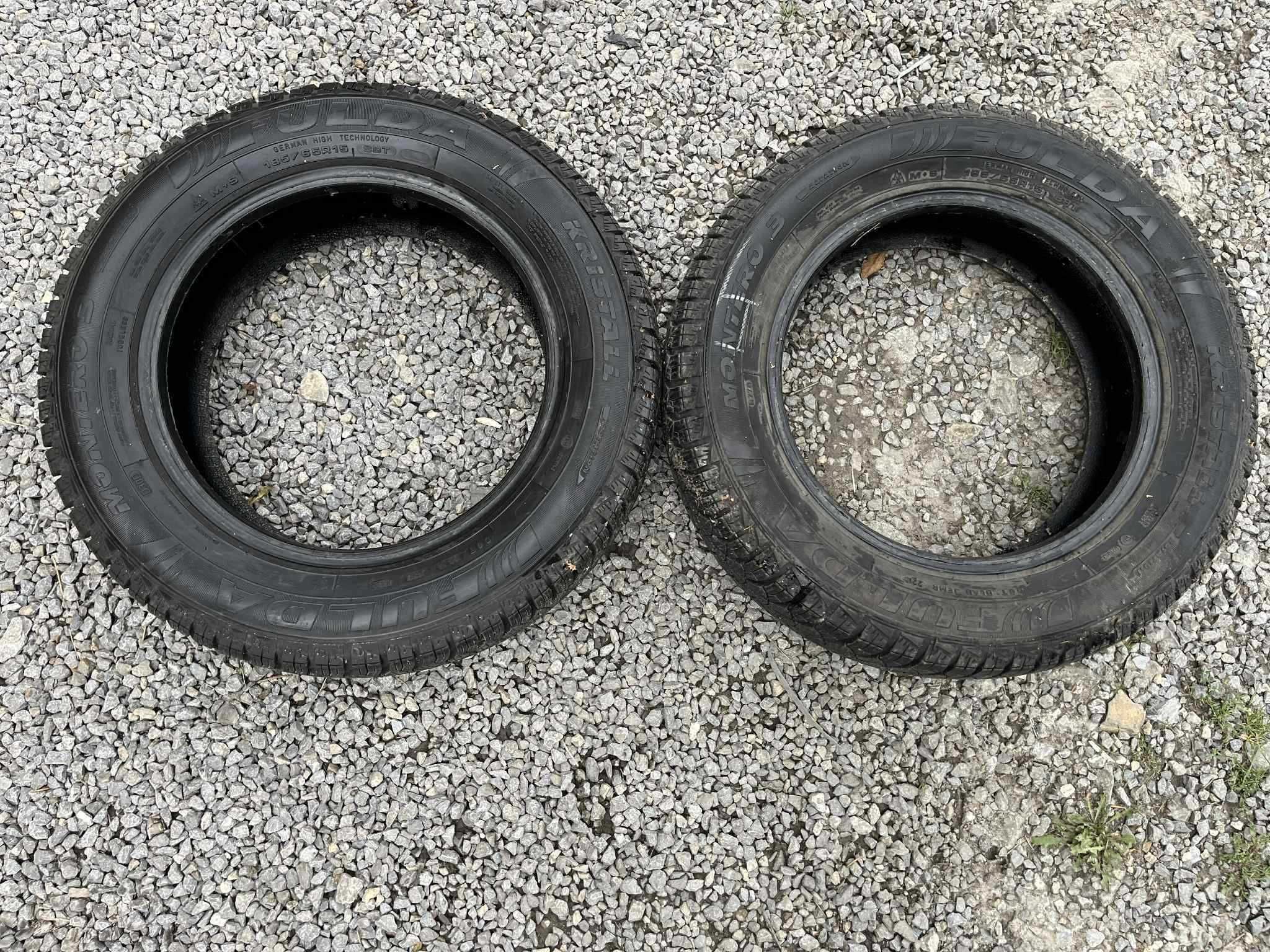 Opony 185/65R15 Fulda Kristall Montero 3 Zima 2sztuki 7,71mm bieżnika