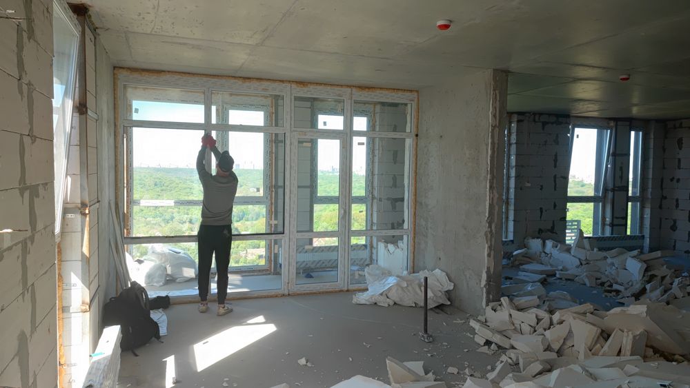 Демонтаж стен и перегородок, стяжки пола, плитки, бетона, квартиры