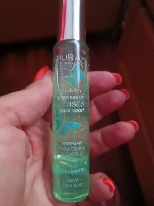 Bruma de corpo e cabelo