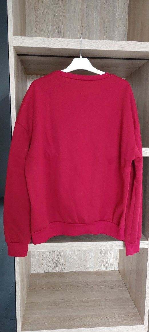 SHEIN Czerwona bluza LOS ANGELES Rozm. M / L